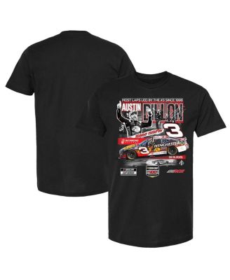Checkered Flag Sports - Men's Black Austin Dillon 2025 Cook Out 400 Race Winner T-shirt