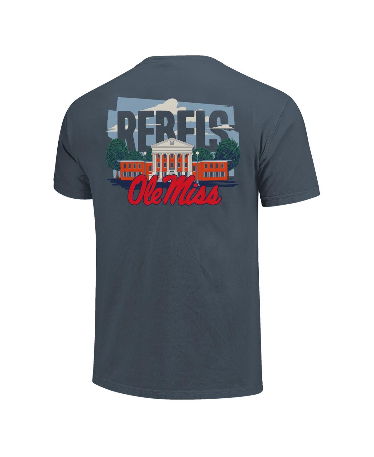 Image One Men's And Women's Navy Ole Miss Rebels Hyper Local Lyceum T-shirt In Blue