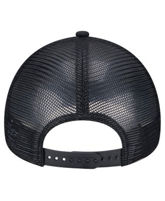 Men's Black Baltimore Orioles 9FORTY A-Frame Trucker Adjustable Hat