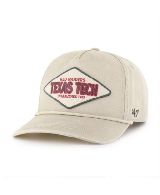Men's and Women's Cream Texas Tech Red Raiders Outdoorsmen Cairn Hitch Adjustable Hat