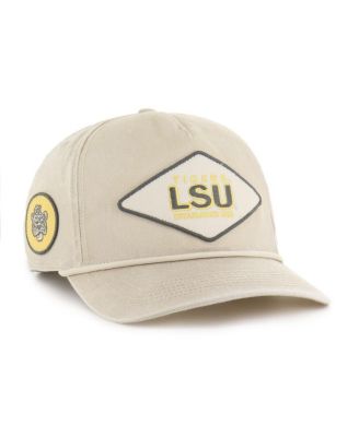 '47 Brand - Men's and Women's Cream LSU Tigers Outdoorsmen Cairn Hitch Adjustable Hat