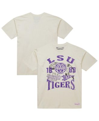 Men's Cream LSU Tigers Heritage Scholar T-Shirt