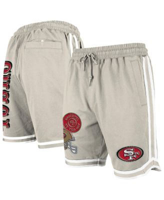 New Era - Men's Light Beige San Francisco 49ers Stone Multi Patch Shorts
