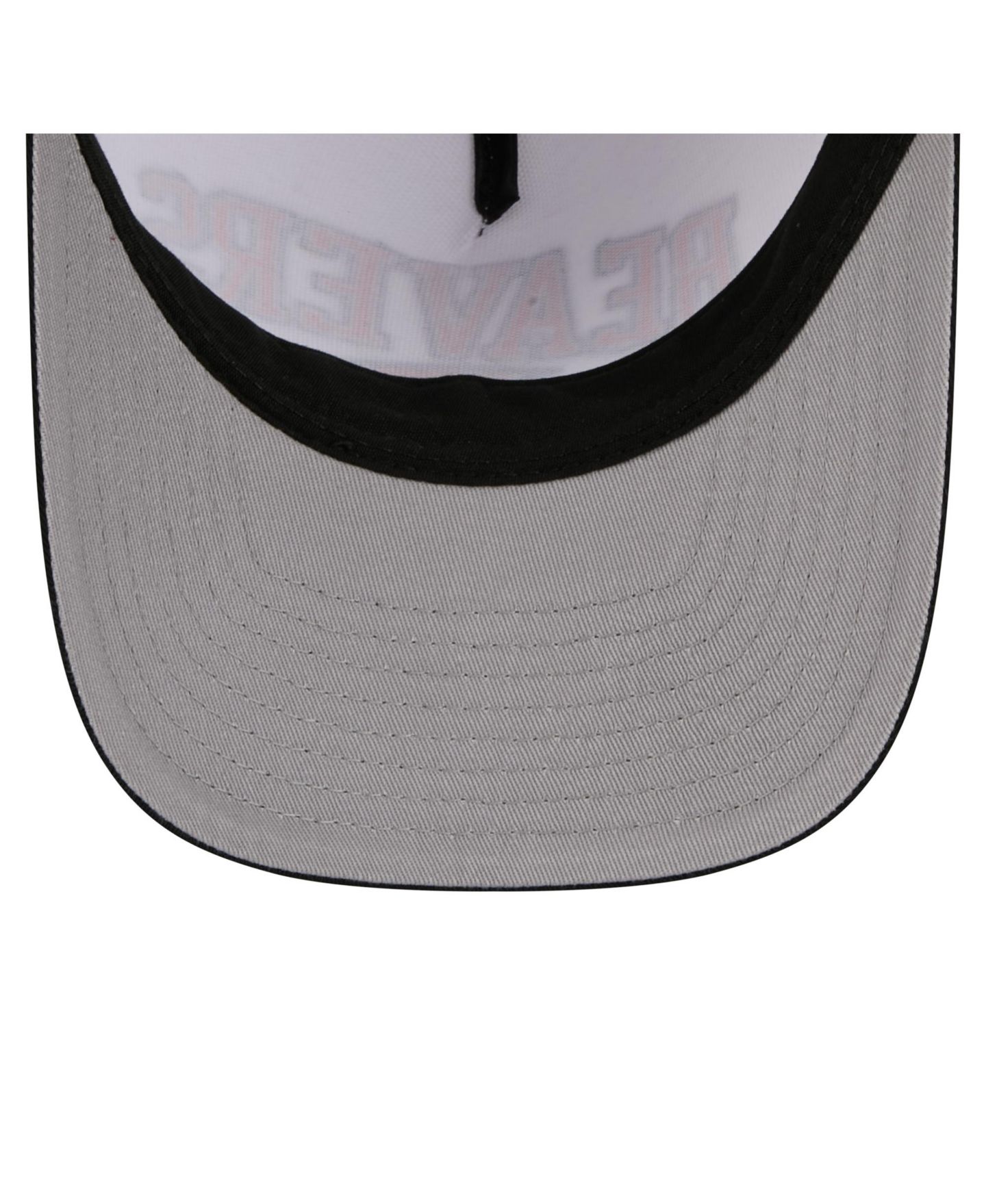 Мужская кепка New Era White/Black Oregon State Beavers Arch Two-Tone Rope 9FORTY A-Frame M-Crown Adjustable Hat — фото 5