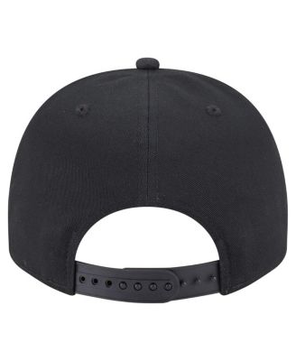 Men's Black Baltimore Orioles Chainstitch 9FIFTY A-Frame Snapback Hat