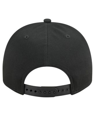 Men's Black Alabama Crimson Tide Vintage Chainstitch 9FIFTY A-Frame Snapback Hat