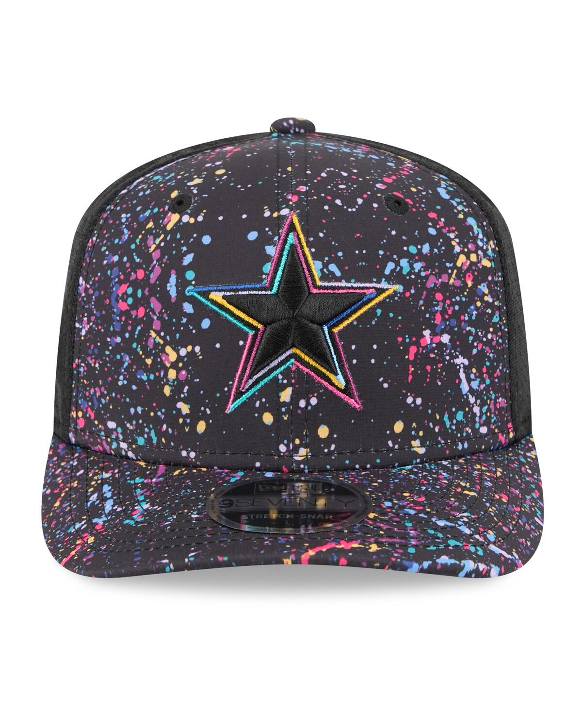 New Era Men's Black Dallas Cowboys 2025 Nfl Crucial Catch 9seventy Adjustable Hat In Black