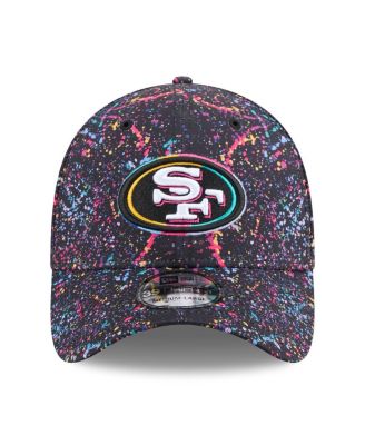 Men's Black San Francisco 49ers 2025 NFL Crucial Catch 39THIRTY Flex Hat