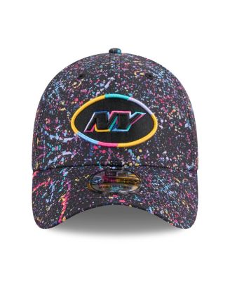 Men's Black New York Jets 2025 NFL Crucial Catch 39THIRTY Flex Hat