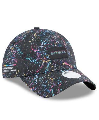 New Era - Women's Black Philadelphia Eagles 2025 NFL Crucial Catch Pony Tail Adjustable Hat