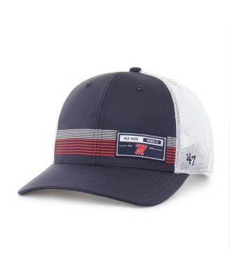 '47 Brand - Men's Navy Ole Miss Rebels Rangefinder Brrr Trucker Adjustable Hat