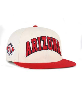 '47 Brand - Men's and Women's Natural Arizona Wildcats Crossover Off Hand Captain Adjustable Hat