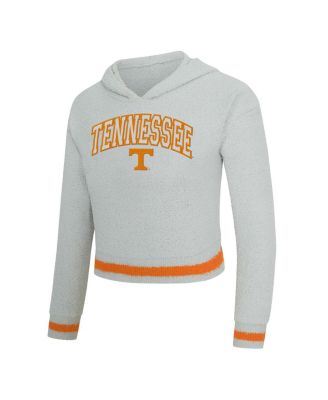 Women's 2-Piece Gray/Tennessee Orange Tennessee Volunteers Whitley Long Sleeve Hoodie Top and Shorts Set