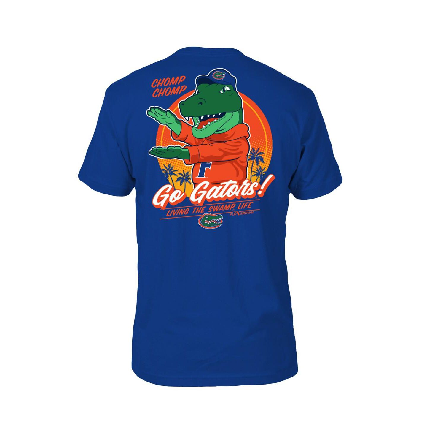 Мужская футболка FLoGrown Royal Florida Gators Rally Mascot — фото 3