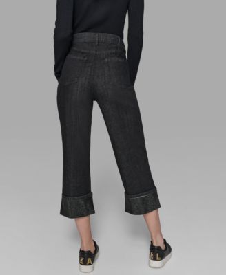 Women's Crystal Cuff Jeans