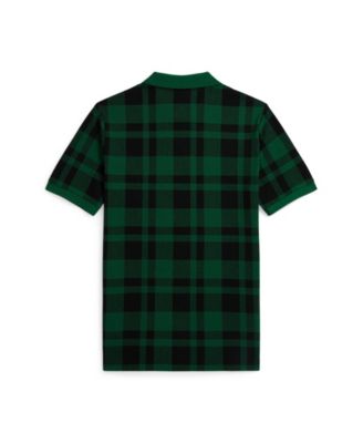 Boys' 8-20 Plaid Short Sleeves T-Shirt
