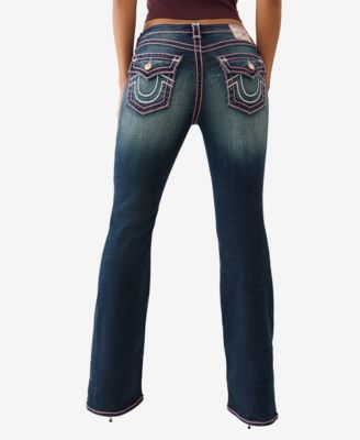 Women's Becca Bootcut Rope Stitch Flap Jeans