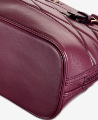Medium Quilted Dome Satchel, Exclusively at Macy's 
