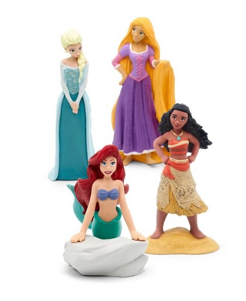 Детские фигурки Tonies Disney Princesses Spanish Audio 4-Piece Set, Ages 3+