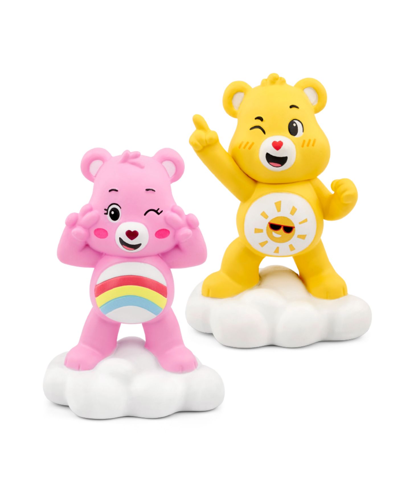 Детские фигурки Tonies Care Bears Cheer and Funshine Bear Figurines, 2 Pack — фото 1