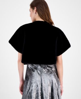 Women's Faux Fur Caplet