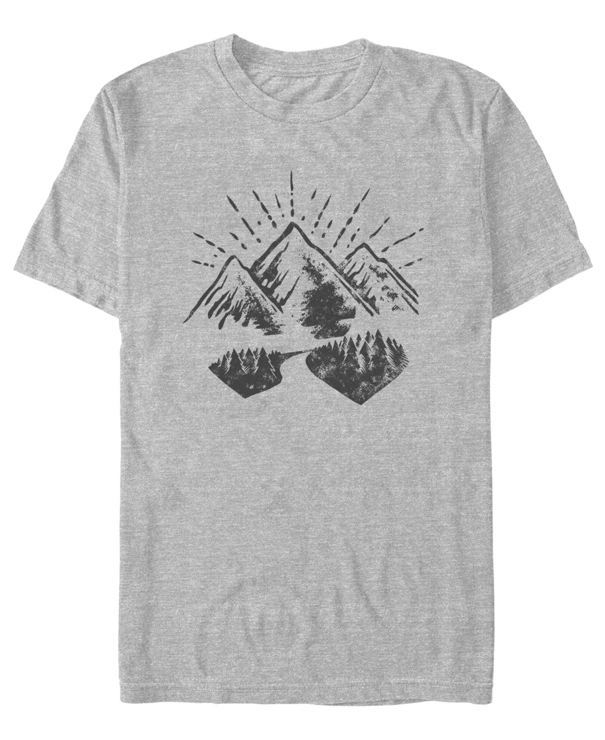 Fifth Sun Men's Printed Crewneck T-Shirt