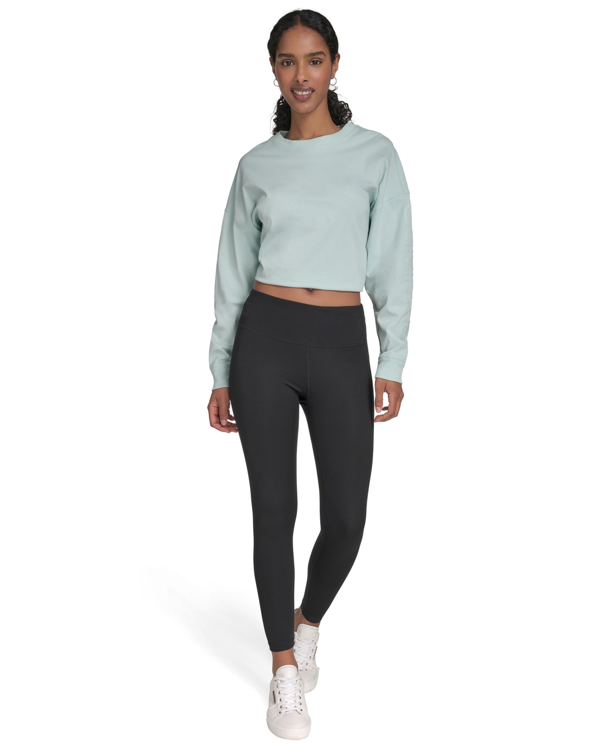Calvin Klein Performance Women's High-rise 7/8 Leggings In Black