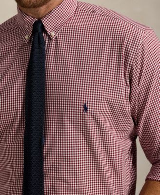 Men's Big & Tall Poplin Sport Shirt