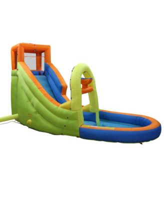 Plummet Falls Adventure Kids Inflatable Outdoor Water Park Splash Pool