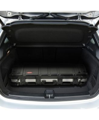 Cases 4009 Hard Exterior Waterproof Short Double Rifle Transport Case, Black