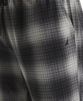 Men's Fleece Plaid Pajama Pants