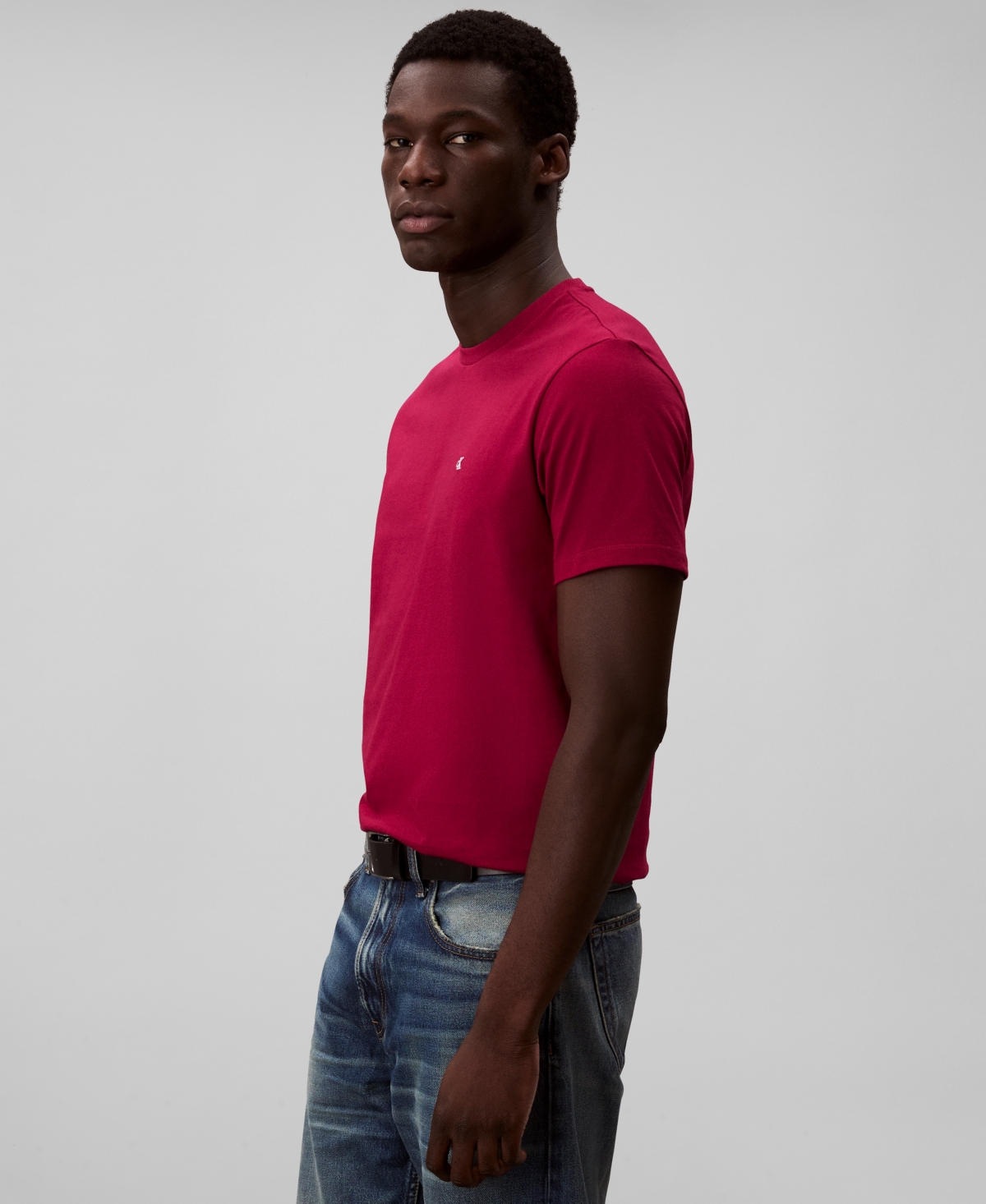 Calvin Klein Men's Solid Crewneck T-Shirt
