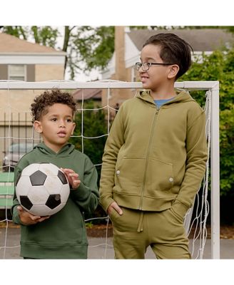 Kids Fair Trade Organic Cotton Zip-Up Pocket Hoodie