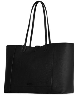 Megan East West Extra-Large Leather Tote Bag