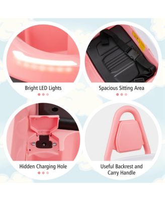 6V Electric Kids Ride-on Bumper Car with 360° Spinning Dual Motors 2 Speeds