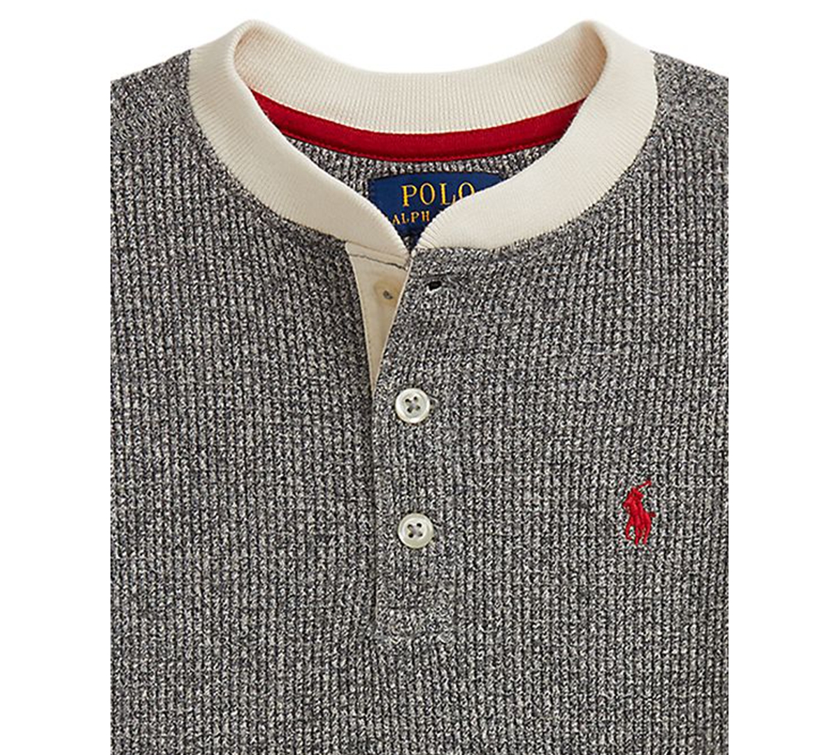 Polo Ralph Lauren Toddler and Little Boys 2T-7 Waffle-Knit T-Shirt