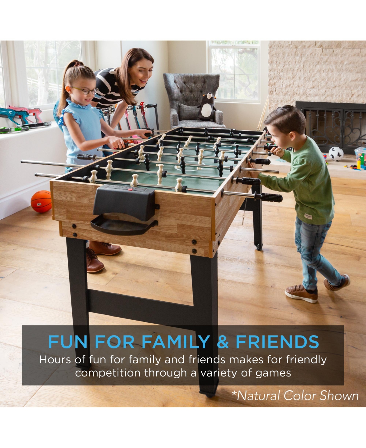 Best Choice Products 2x4ft 10-in-1 Combo Game Table Set w/ Hockey, Foosball, Pool, Shuffleboard