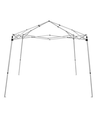 V Series 2 10' x 10' Entry Level Angled Leg Instant Canopy, Blue