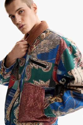 Men's Patchwork Jacket
