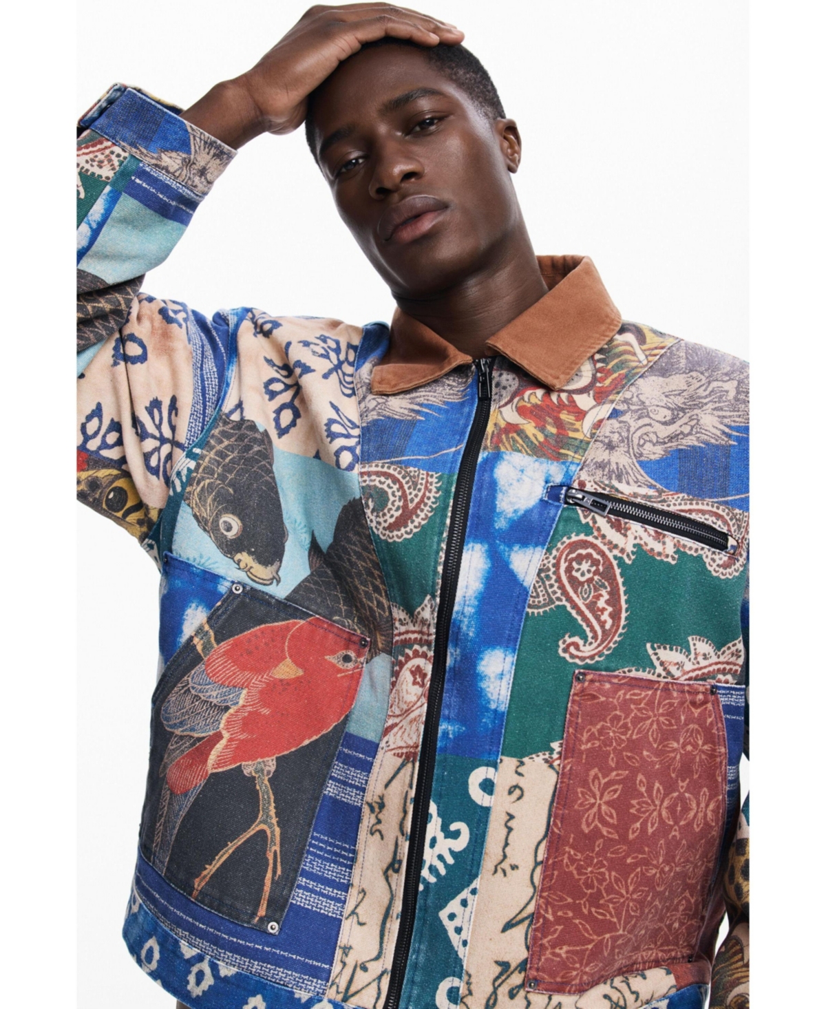 Desigual Men's Patchwork Jacket