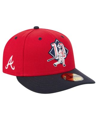 New Era - Men's Chipper Jones Red Atlanta Braves 59FIFTY Fitted Hat