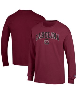 Champion - Men's&nbsp;Garnet South Carolina Gamecocks Arch Over Logo Long Sleeve T-Shirt