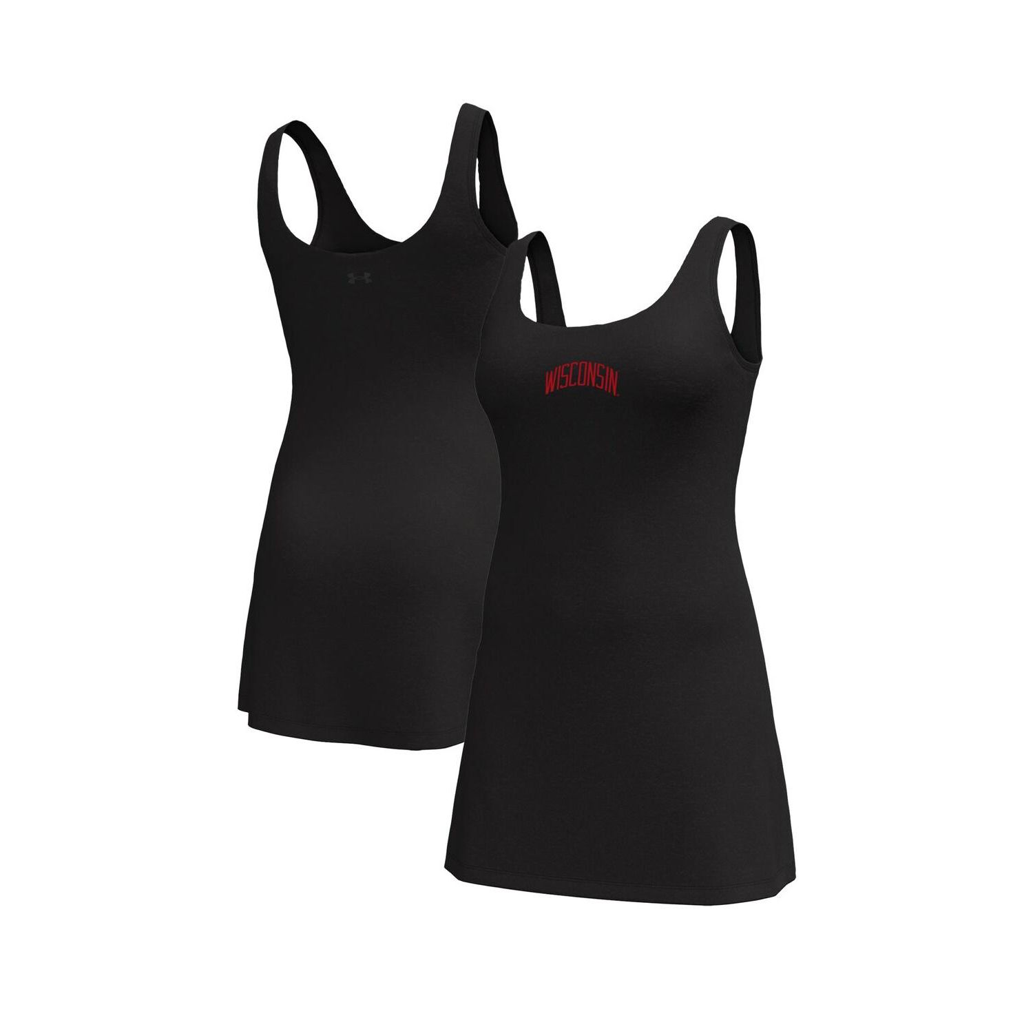 Women's Black Wisconsin Badgers Gameday Motion Active Dress