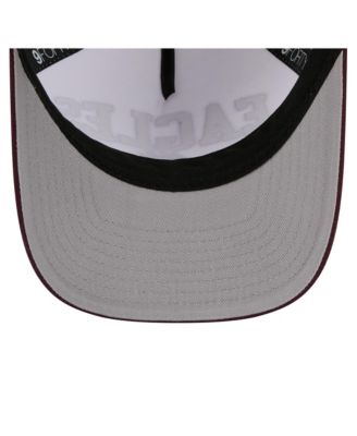 Men's White/Maroon Boston College Eagles Arch Two-Tone Rope 9FORTY A-Frame M-Crown Adjustable Hat