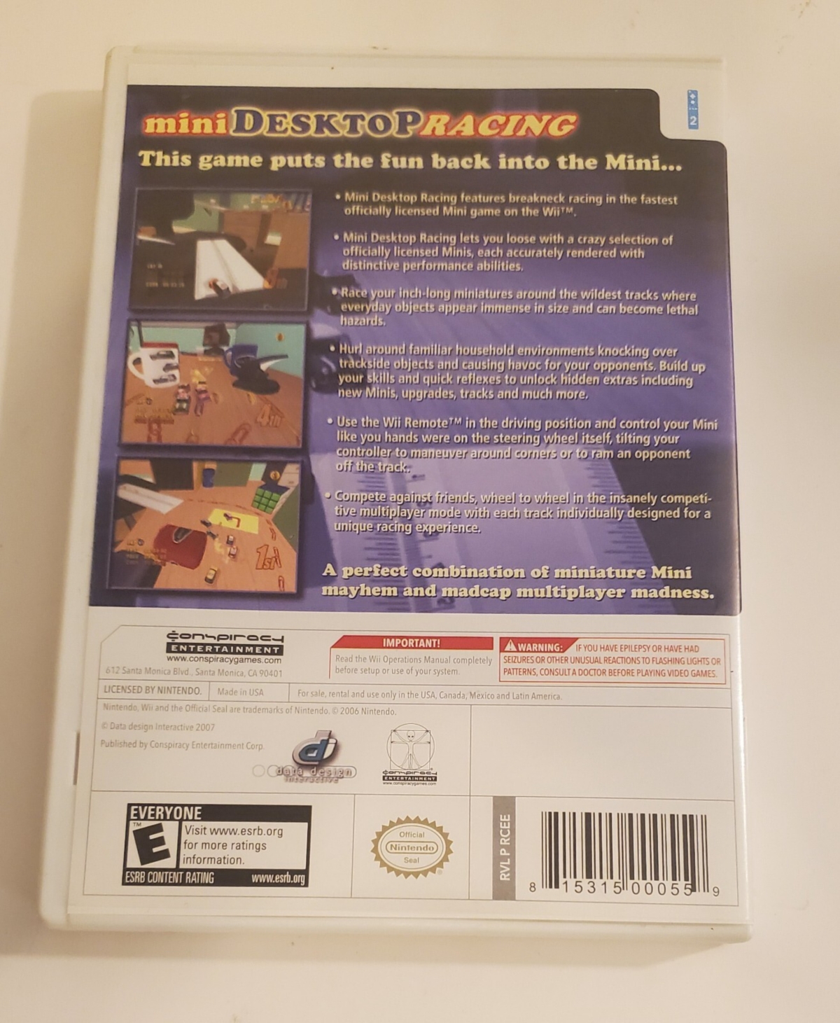 Crave Mini Desktop Racing