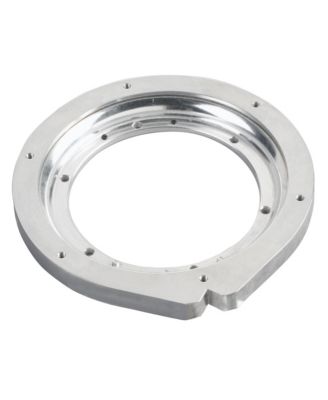 20" Lazy Susan Wooden Circle 1-Shelf w/ Swivel Bearings, 4WLS001-20B52