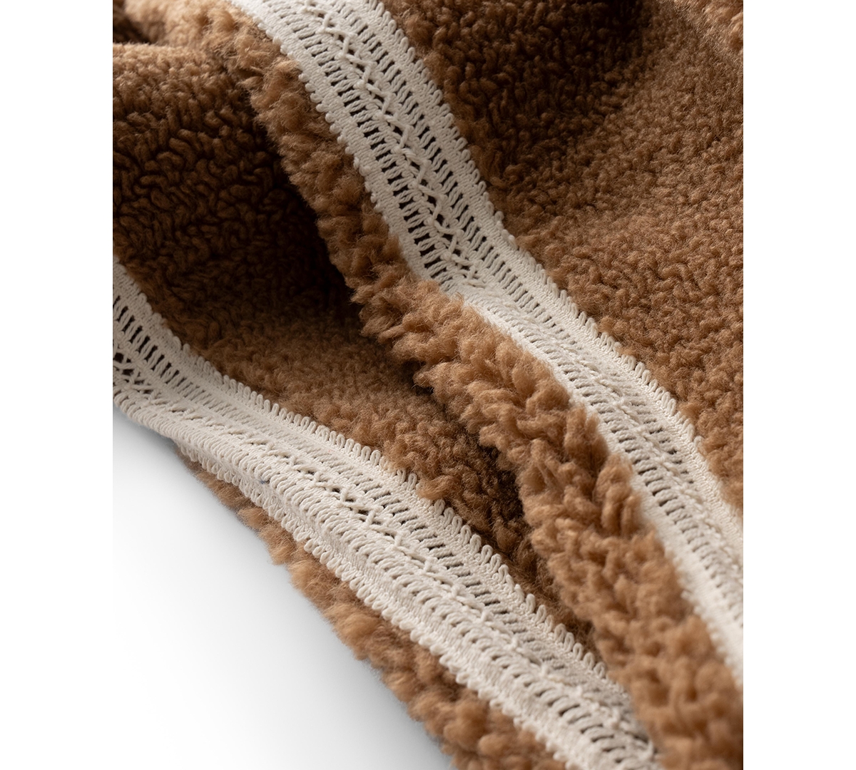 Ugg Women's Nikia Crochet Long Sleeve Fluff Jacket