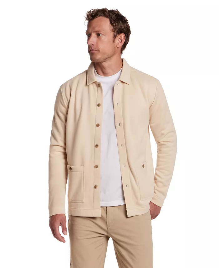 Men's Pebble Fleece Overshirt Jacket