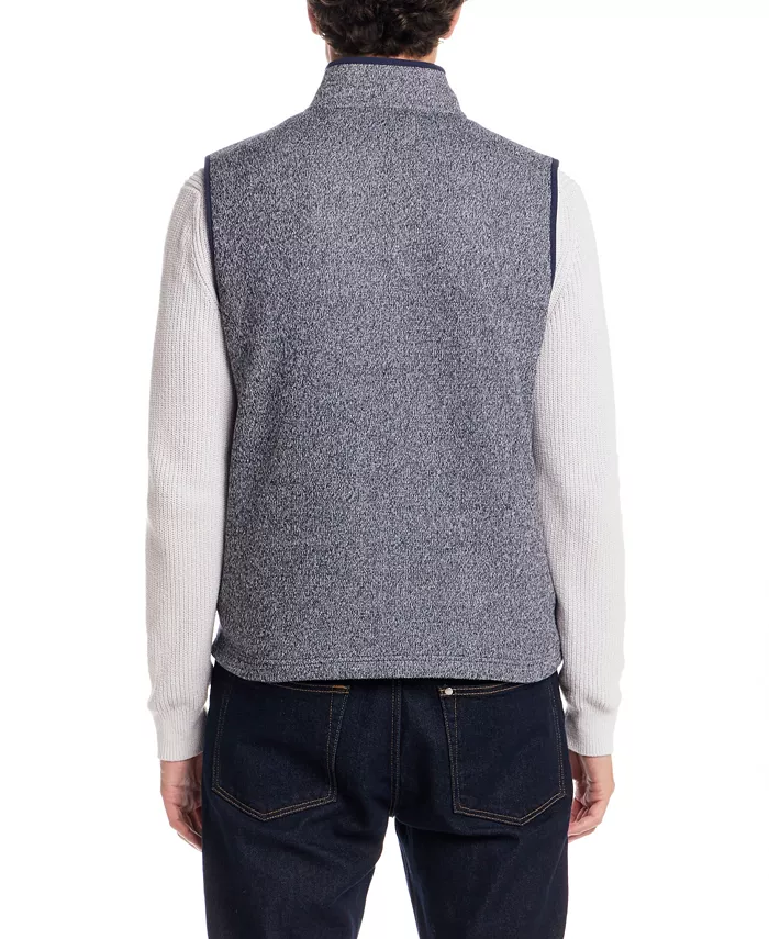 Men's Unlined Zip Front Knit Vest - thumbnail 7