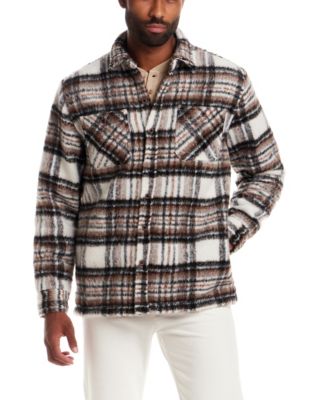 Men's Brushed Plaid Jacket